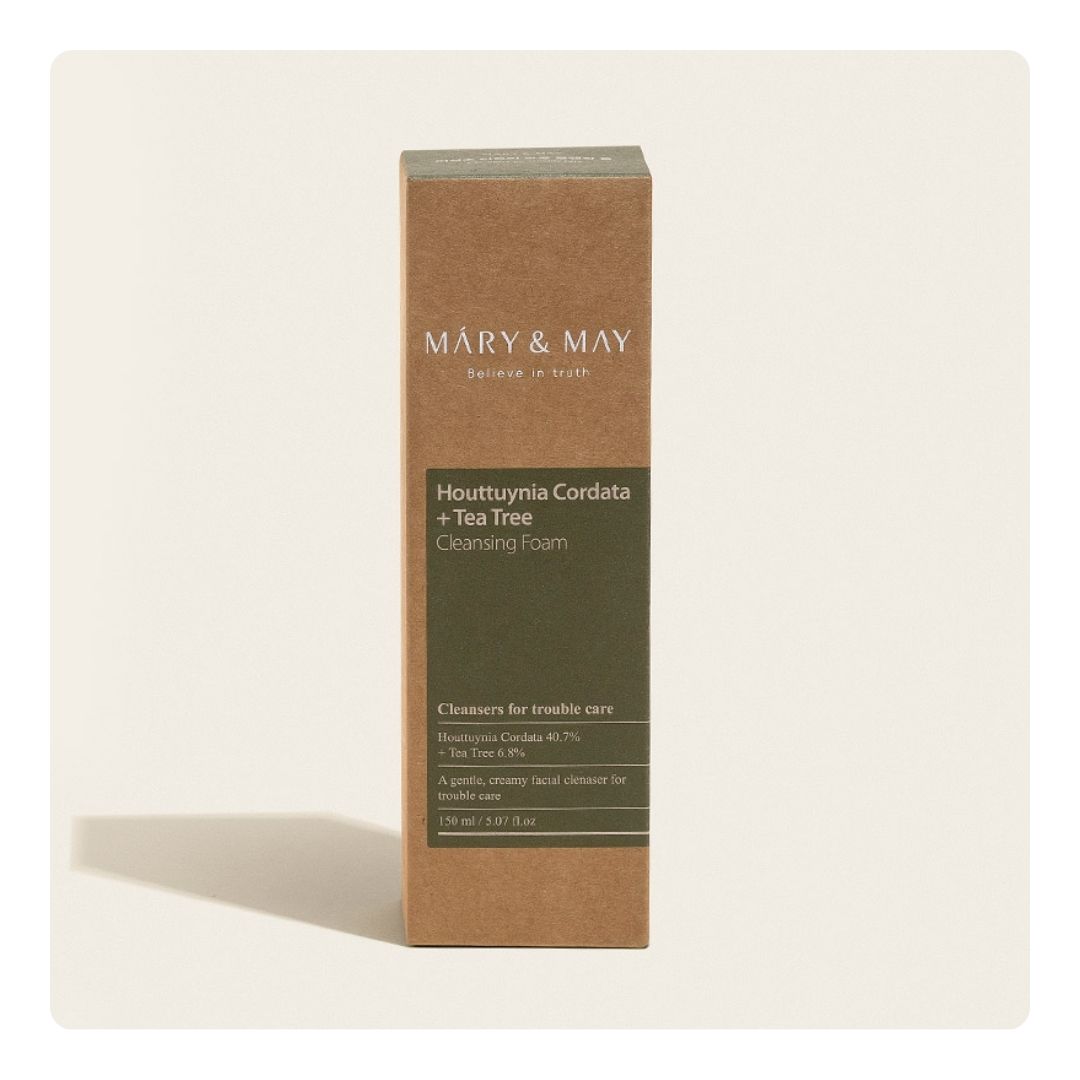 Espuma Limpiadora Houttuynia Cordata + Tea Tree Cleansing Foam