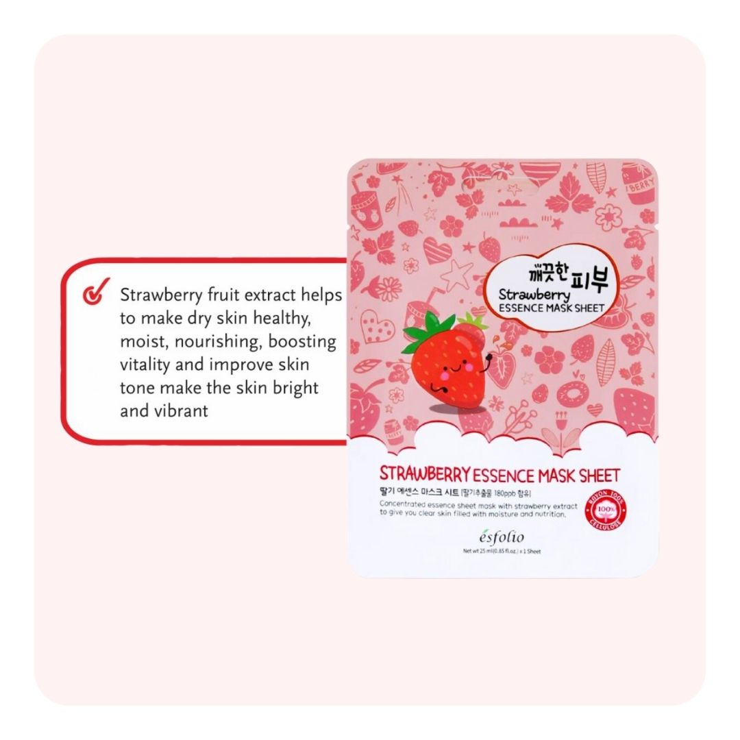 Strawberry Essence Mask Sheet