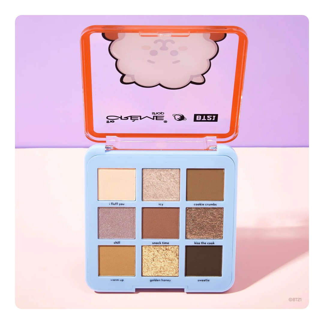 BT21 The Right Fluff 9 Color Palette - RJ