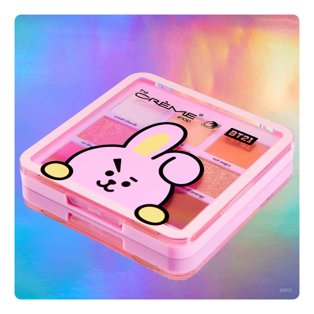 BT21 Heart & Soul 9 Color Palette - Cooky