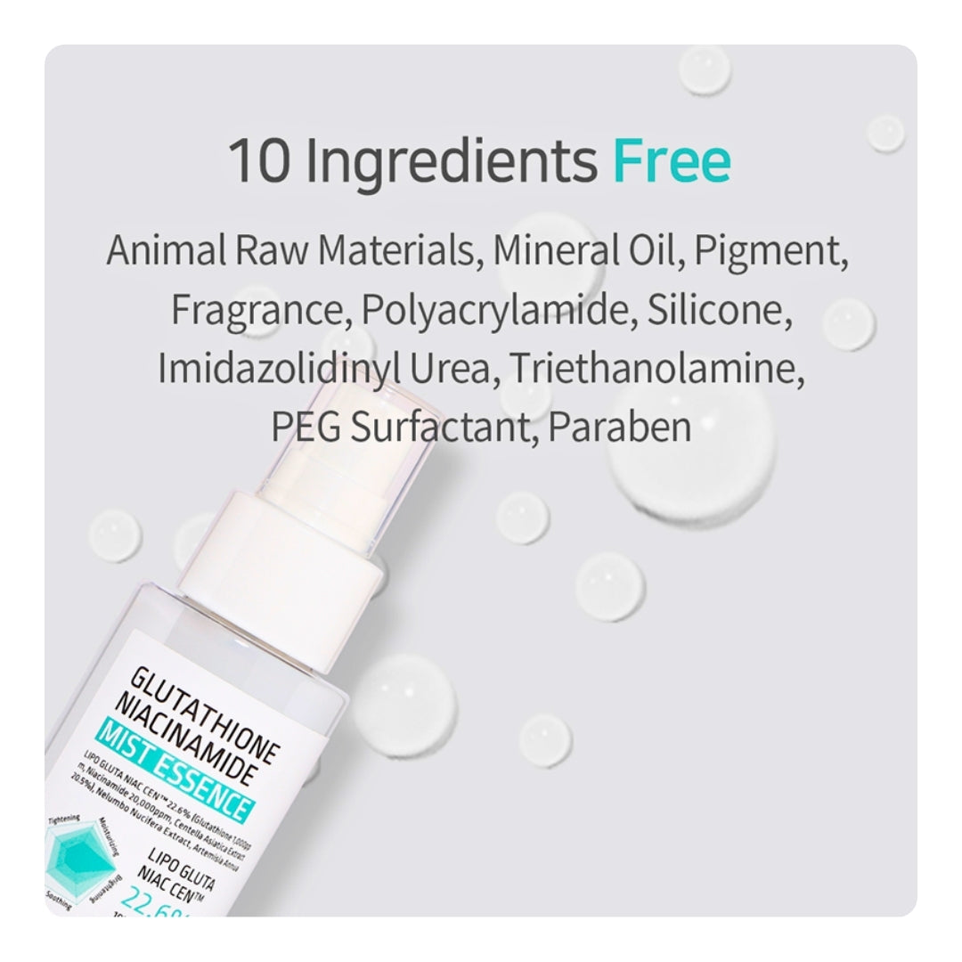Esencia Iluminadora Glutathione Niacinamide Mist Essence