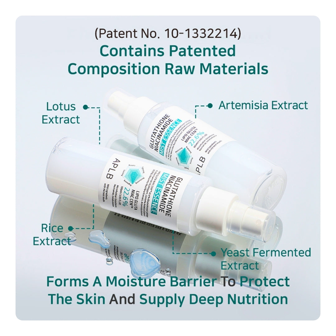Esencia Iluminadora Glutathione Niacinamide Mist Essence