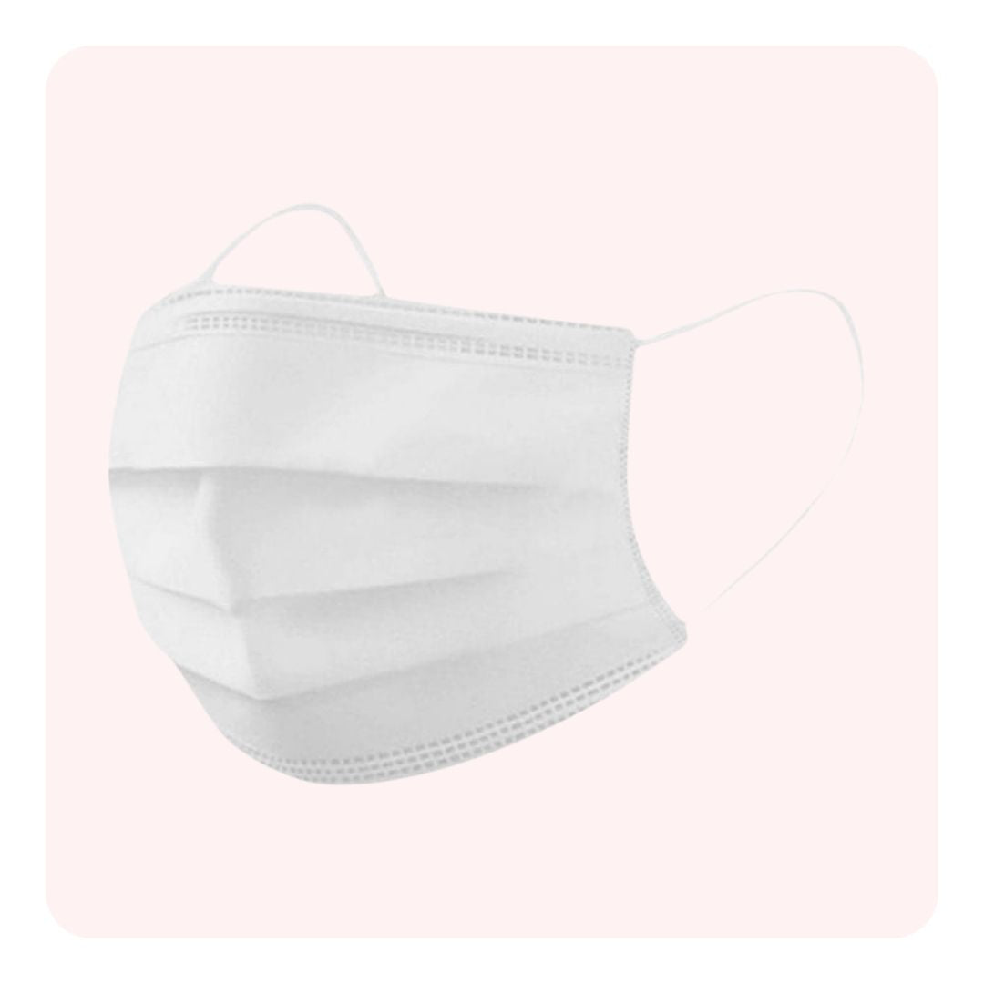 Children Face Mask White