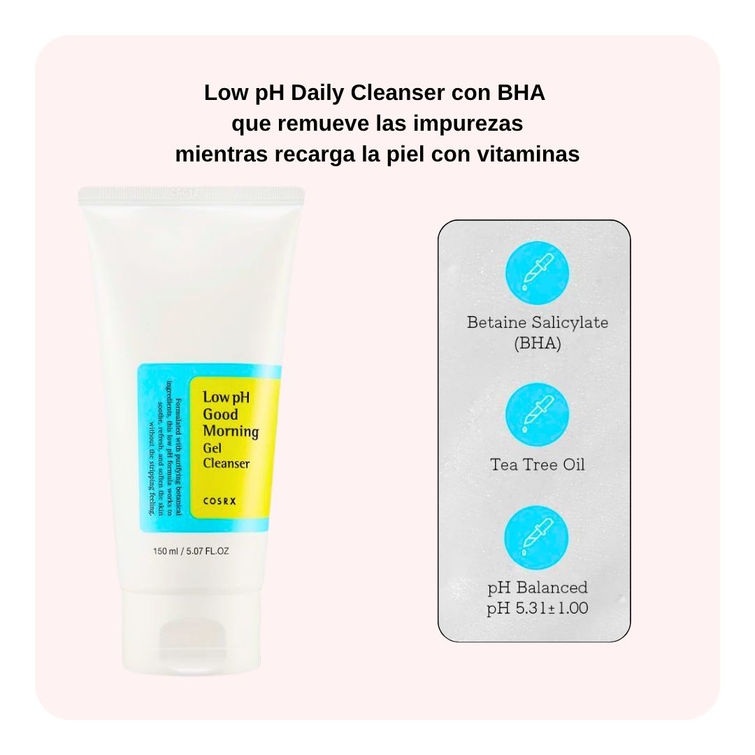 Limpiador Facial Low pH Good Morning Gel Cleanser