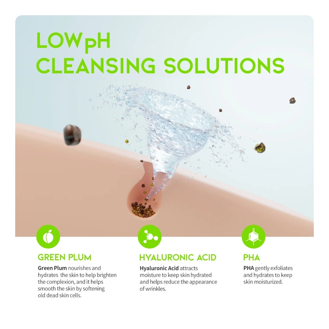 Gel de Limpieza Green Plum Low pH Cleansing Gel