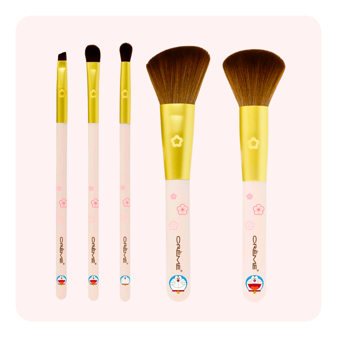 Doraemon Fluffy Fortune Makeup Brush Collection