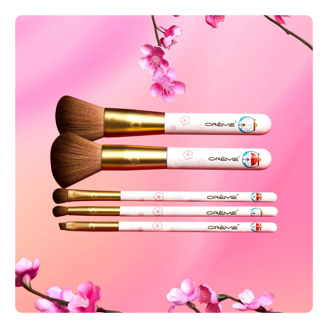 Doraemon Fluffy Fortune Makeup Brush Collection