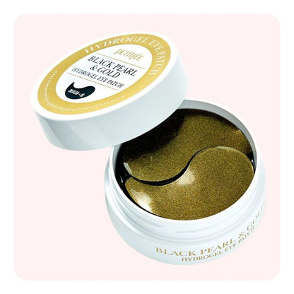 Black Pearl &amp; Gold Hydrogel Eye Patch