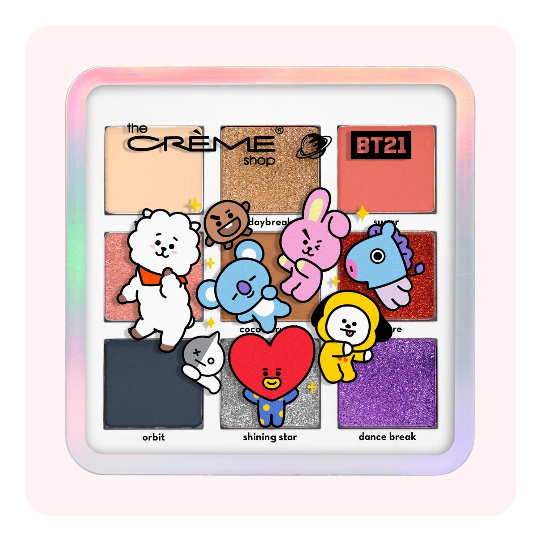 BT21 Universtar 9 Color Palette - BT21