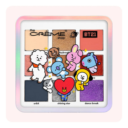 BT21 Universtar 9 Color Palette - BT21