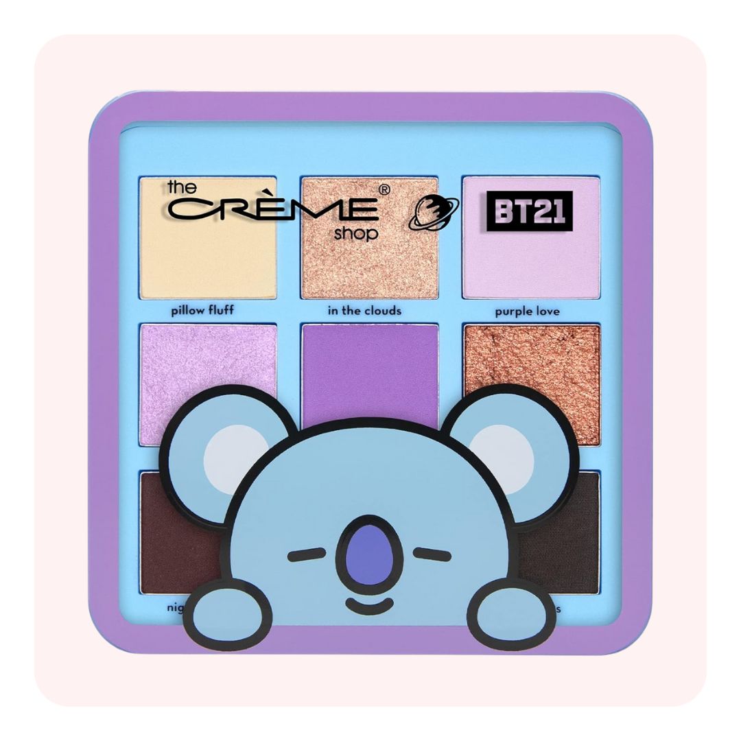 BT21 Purple Love 9 Color Palette - Koya