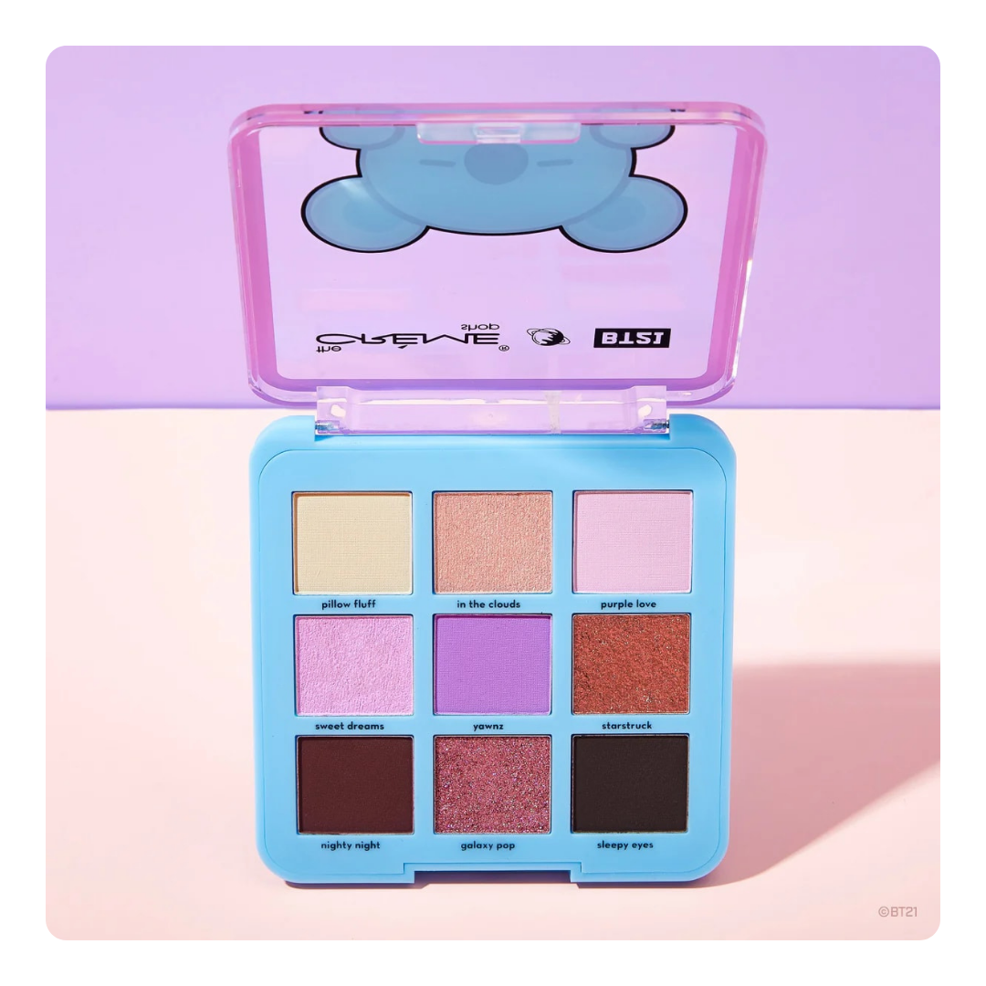 BT21 Purple Love 9 Color Palette - Koya