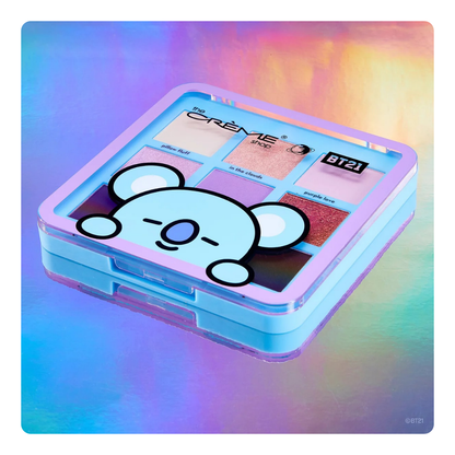 BT21 Purple Love 9 Color Palette - Koya