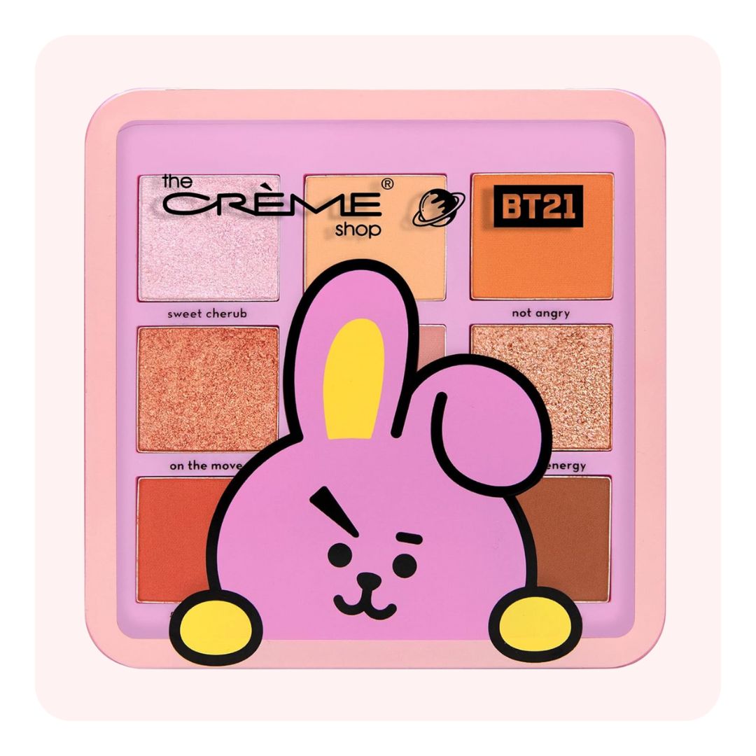 BT21 Heart &amp; Soul 9 Color Palette - Cooky