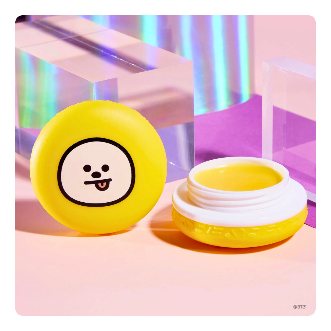 BT21 Chimmy Macaron Lip Balm - Lemon Drop
