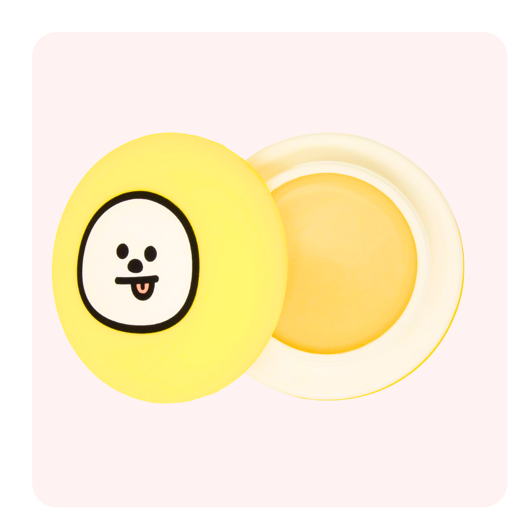BT21 Chimmy Macaron Lip Balm - Lemon Drop