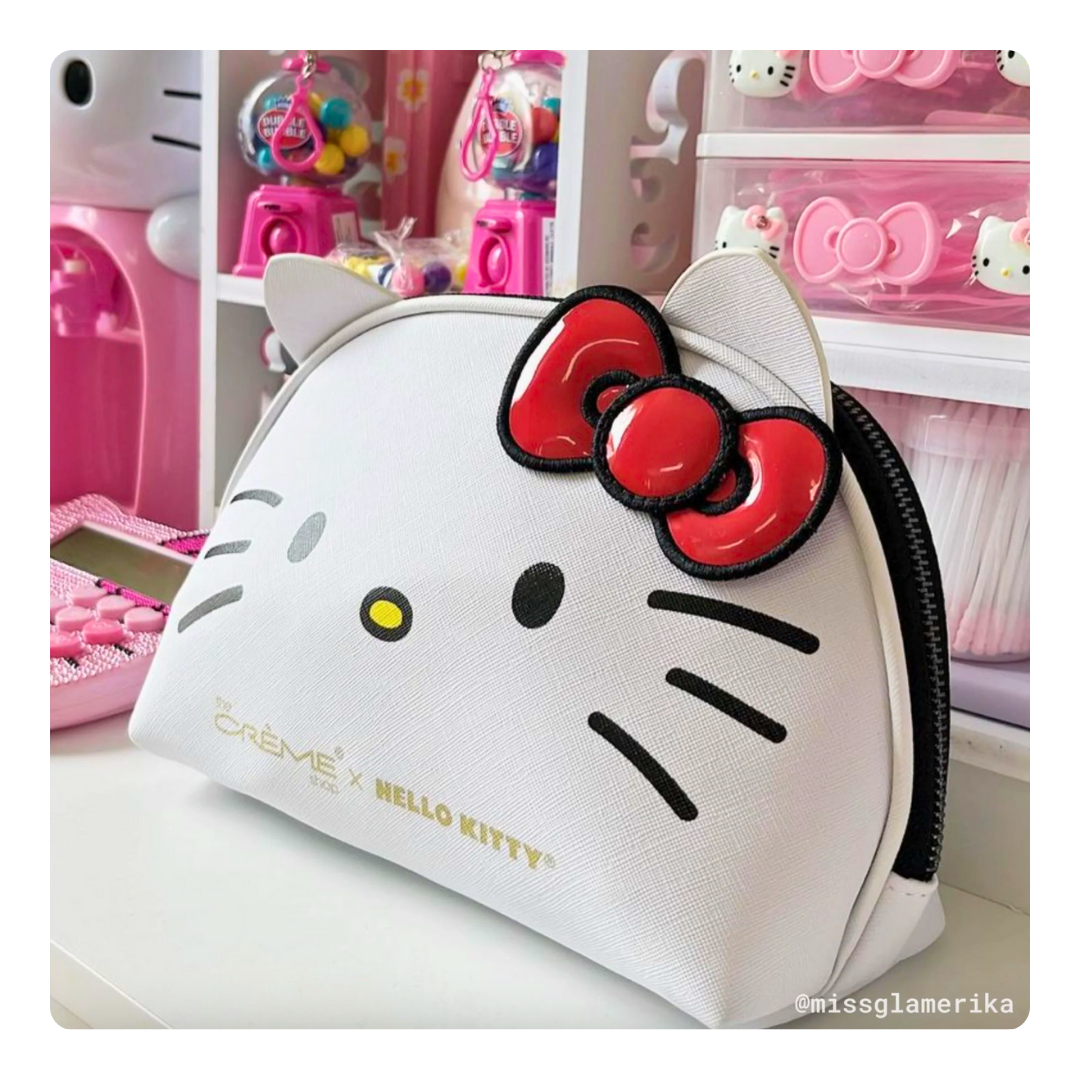Hello Kitty Travel Makeup Pouch