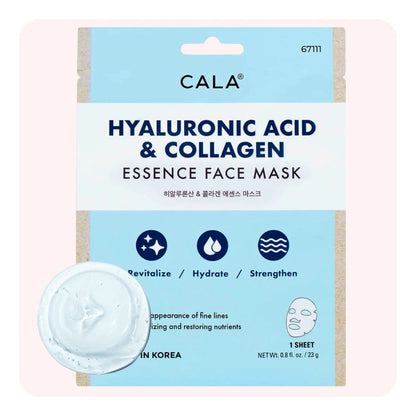 Hyaluronic Acid &amp; Collagen Essence Face Mask