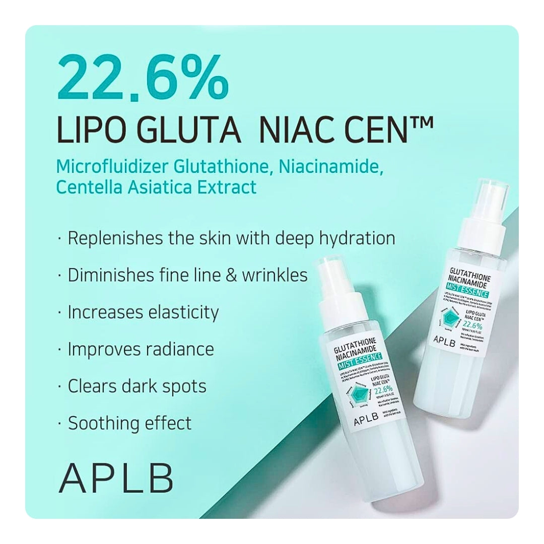 Esencia Iluminadora Glutathione Niacinamide Mist Essence